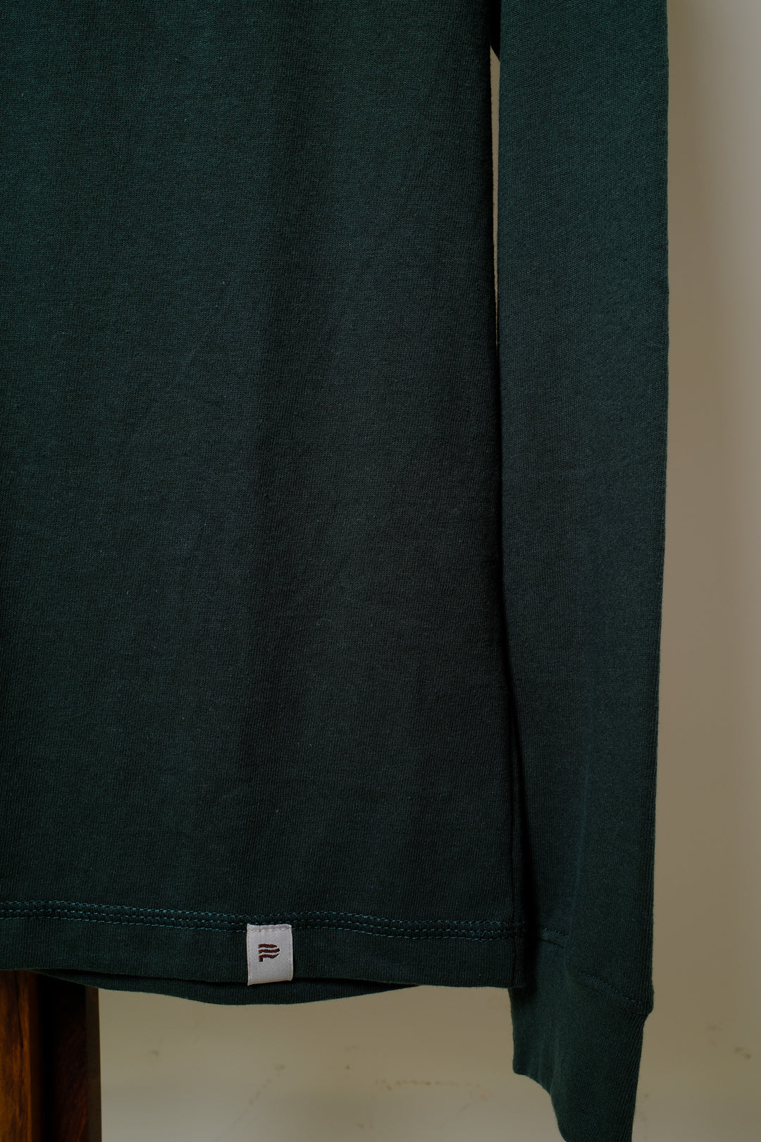 Playera Manga Larga- Verde