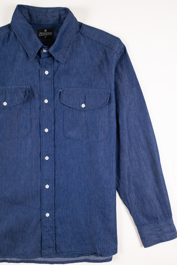 Camisa de Lona - Azul