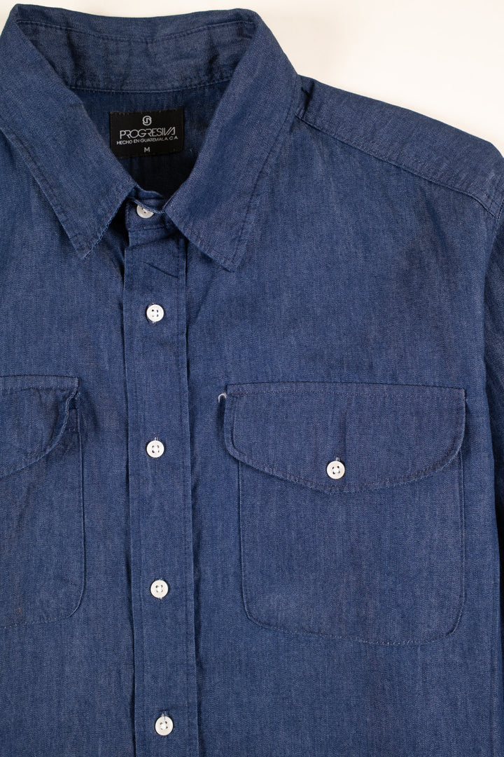 Camisa de Lona - Azul