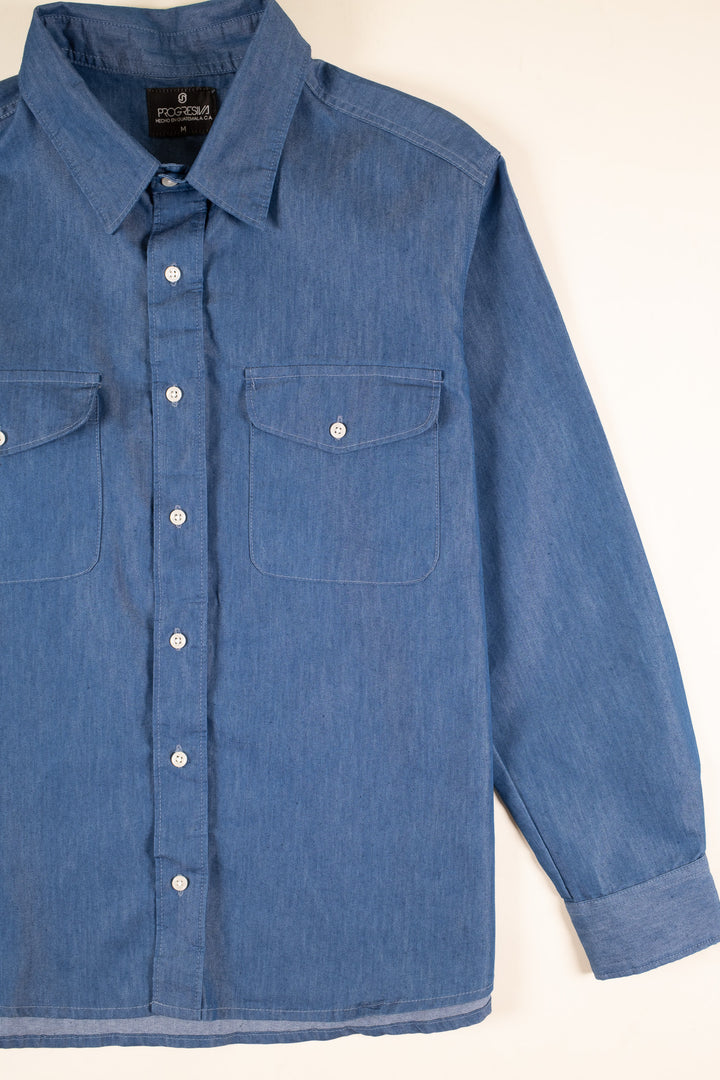 Camisa de Lona - Azul claro