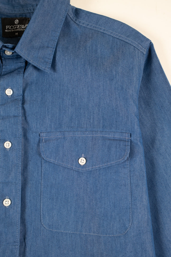 Camisa de Lona - Azul claro