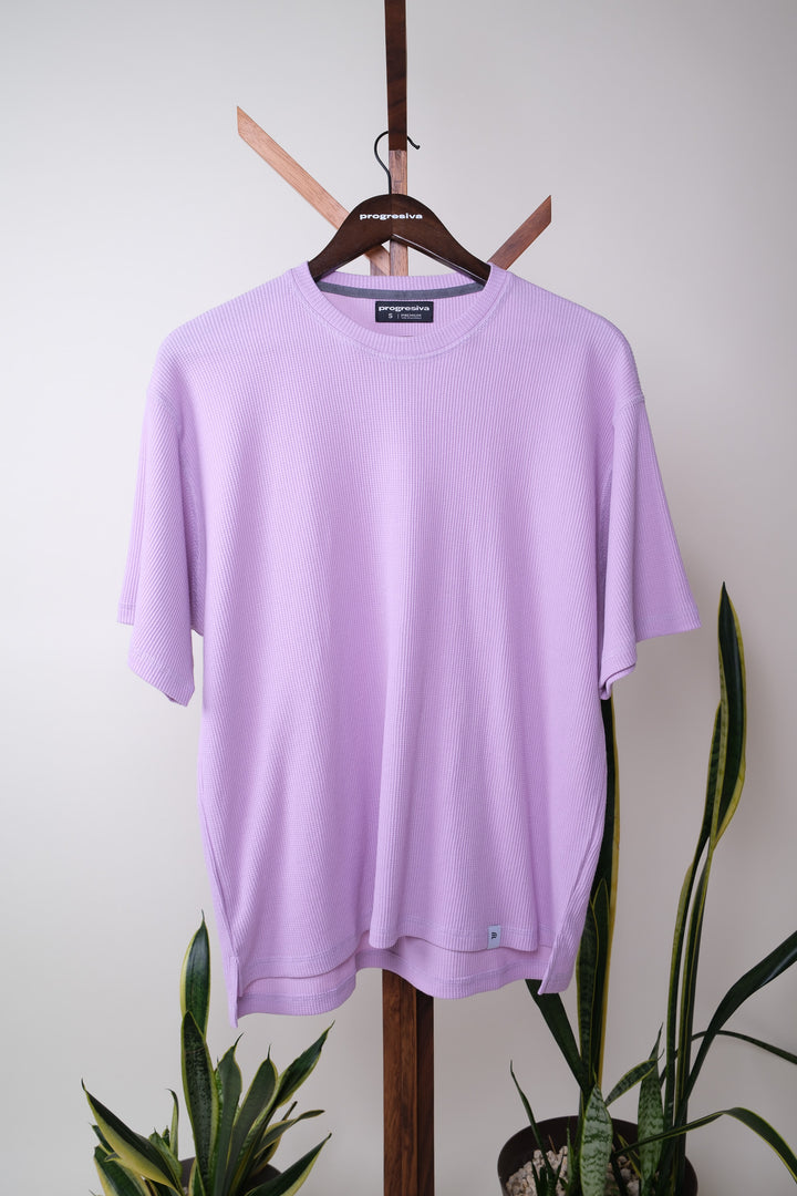 Playera Oversized Fit - lila