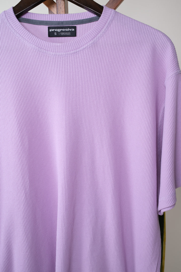Playera Oversized Fit - lila