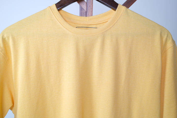 Playera Oversized Fit - amarillo