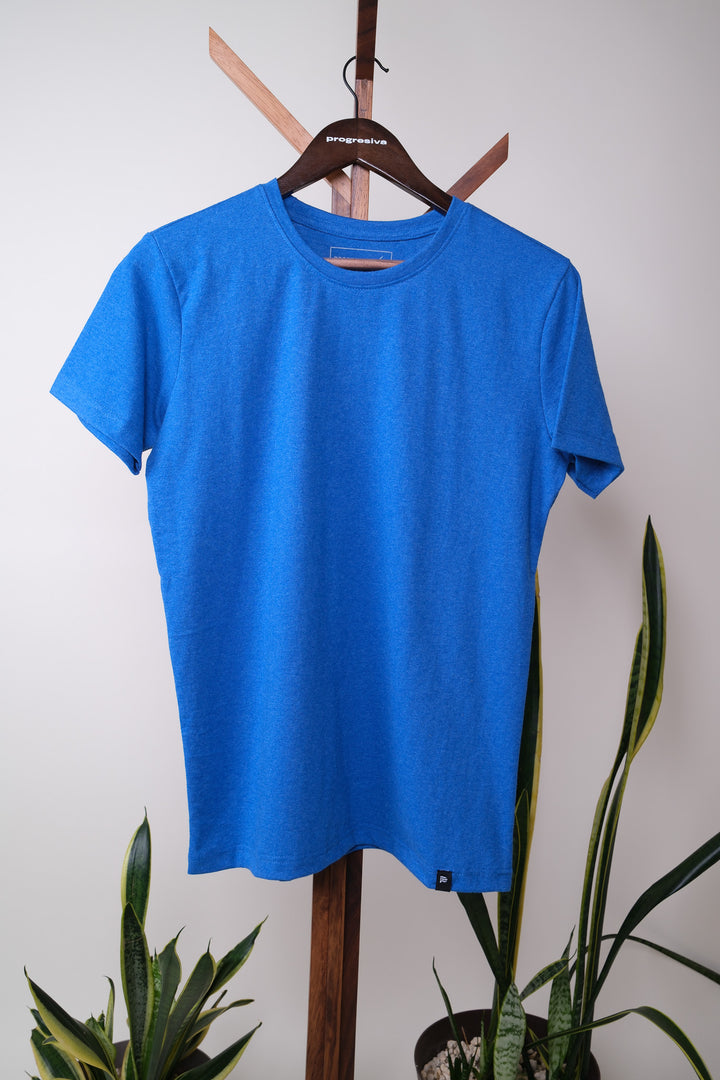 Playera Slim Fit - azul