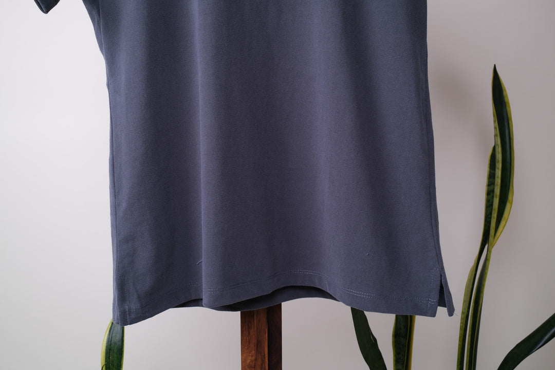 Playera Slim Fit - gris oscuro