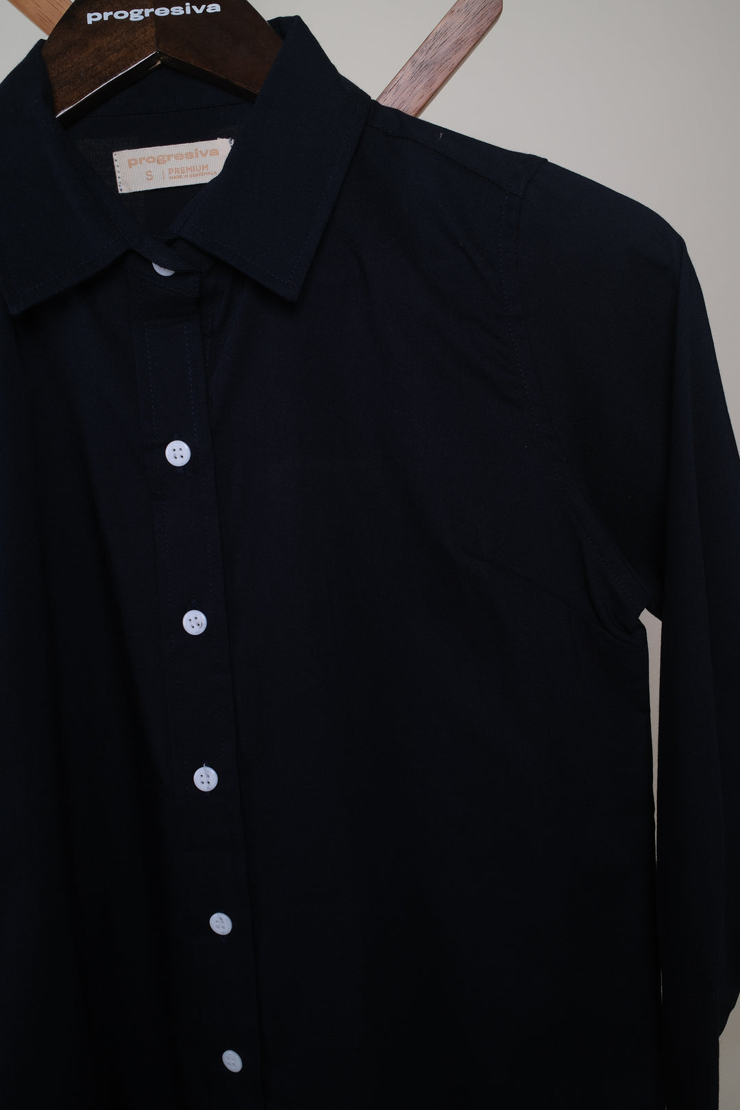 Blusa de botones - Azul