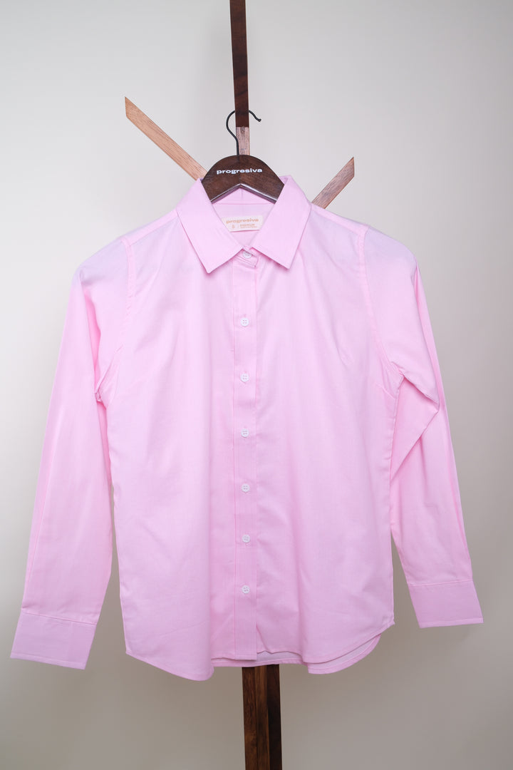 Blusa de botones - Rosa