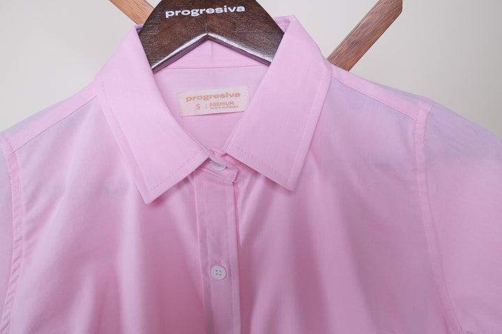 Blusa de botones - Rosa