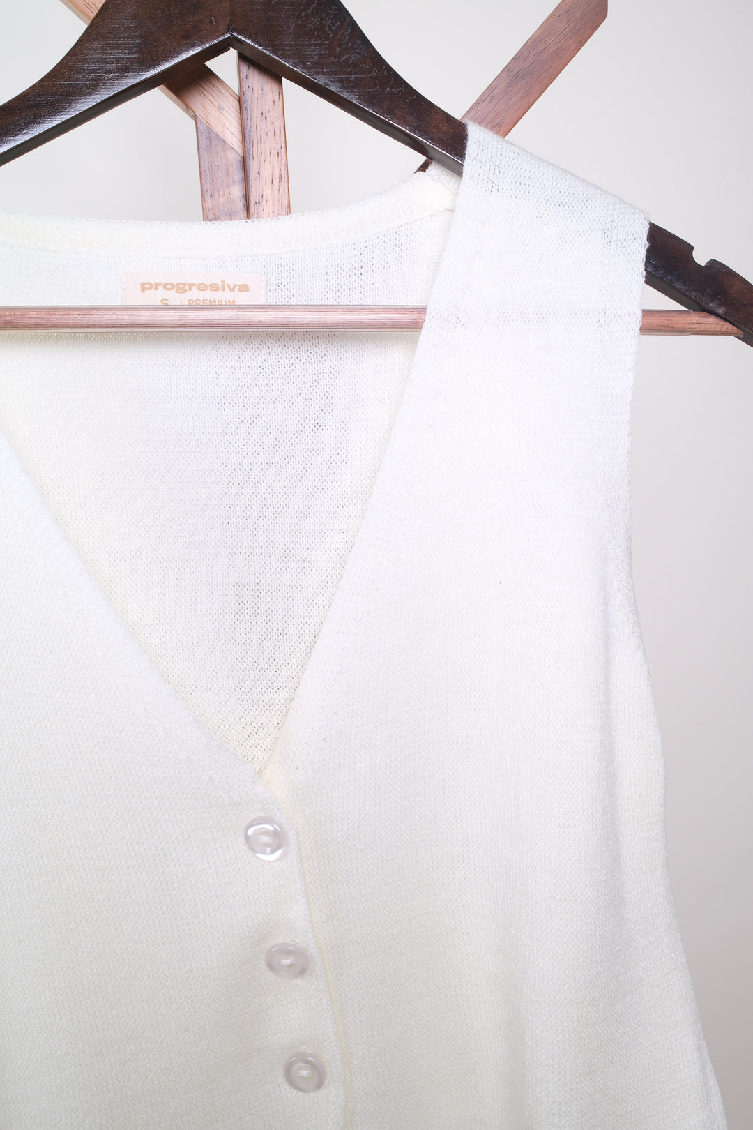 Chaleco Tejido - beige