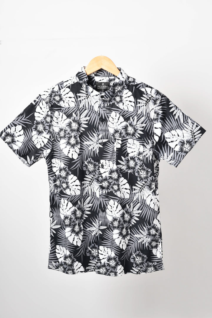 Camisa tropical de flores