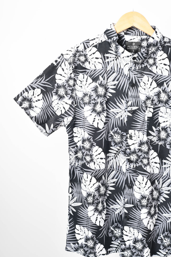 Camisa tropical de flores