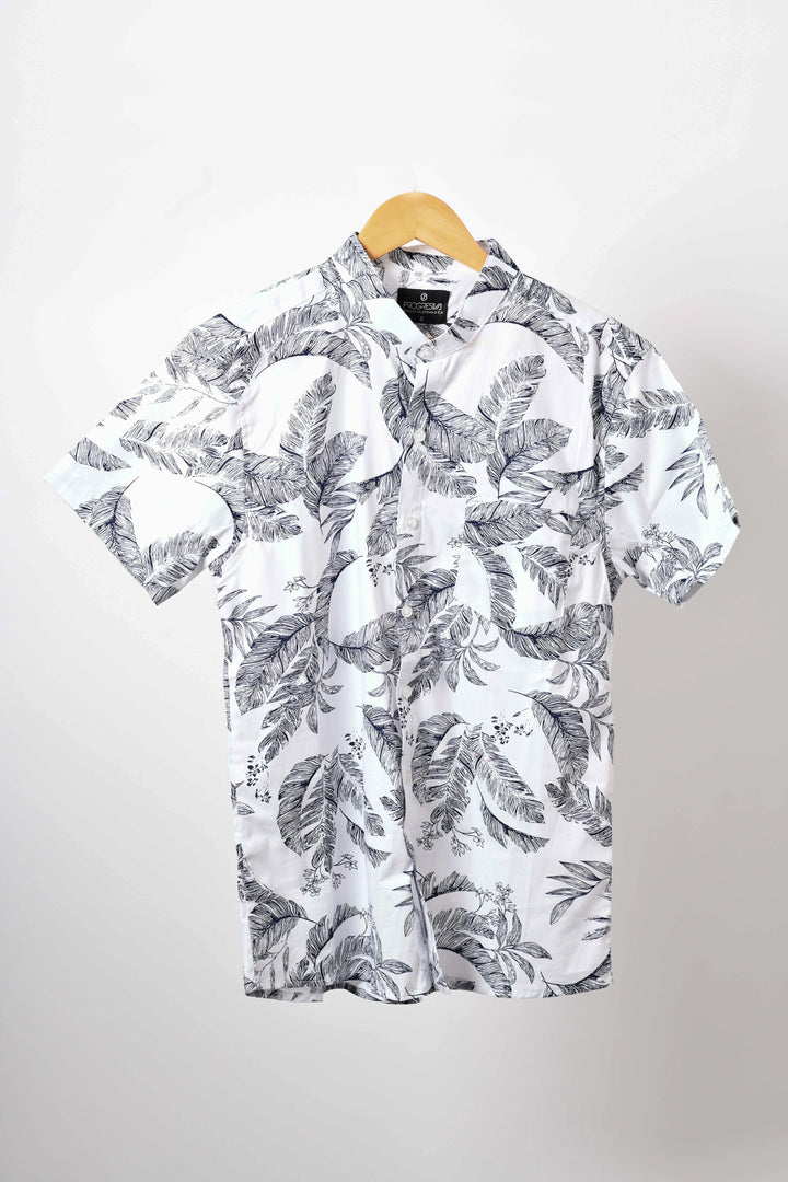 Camisa tropical de flores