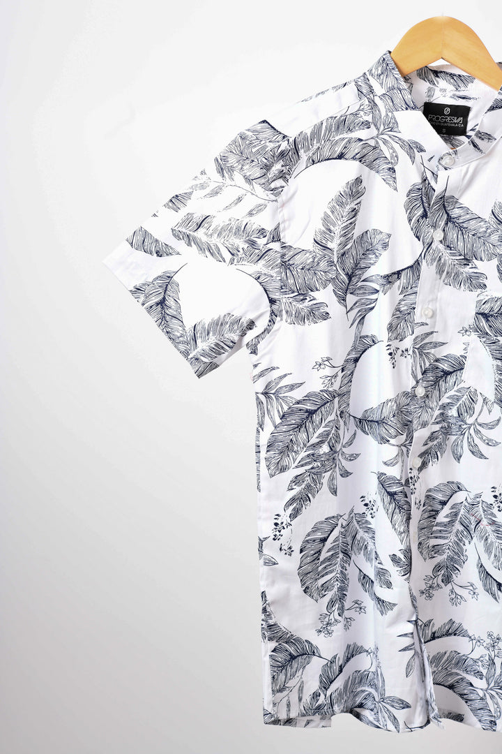 Camisa tropical de flores