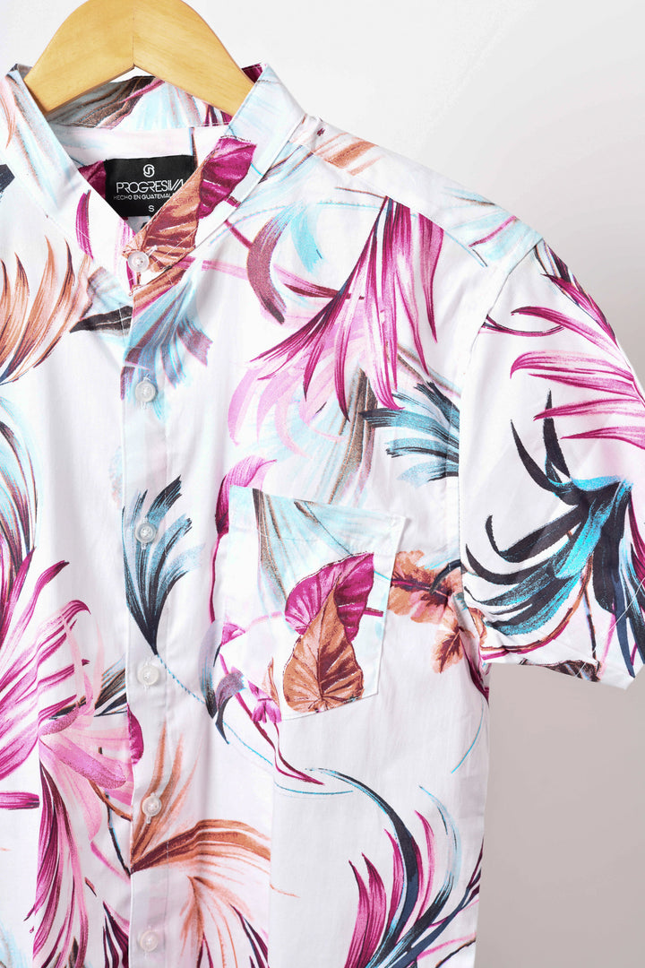 Camisa tropical de flores