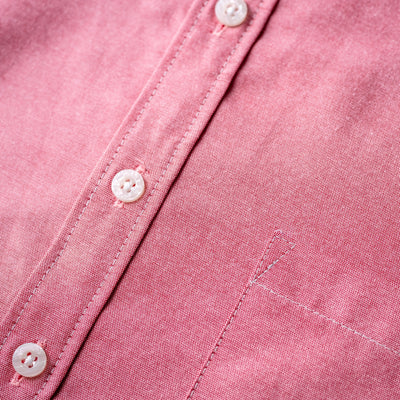 Camisa manga corta cuello normal - palo rosa claro