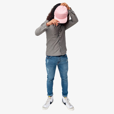 Gorra 5 paneles - rosa
