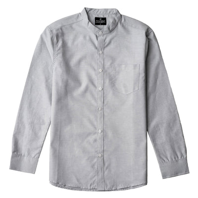Camisa manga larga - gris claro