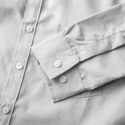 Camisa manga larga - gris claro
