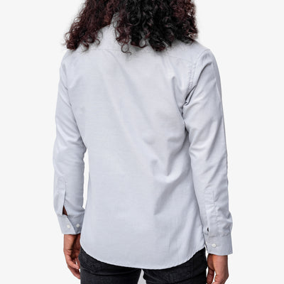 Camisa manga larga - gris claro
