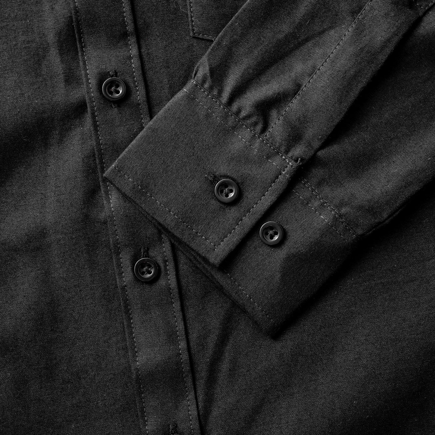 Camisa manga larga - negro