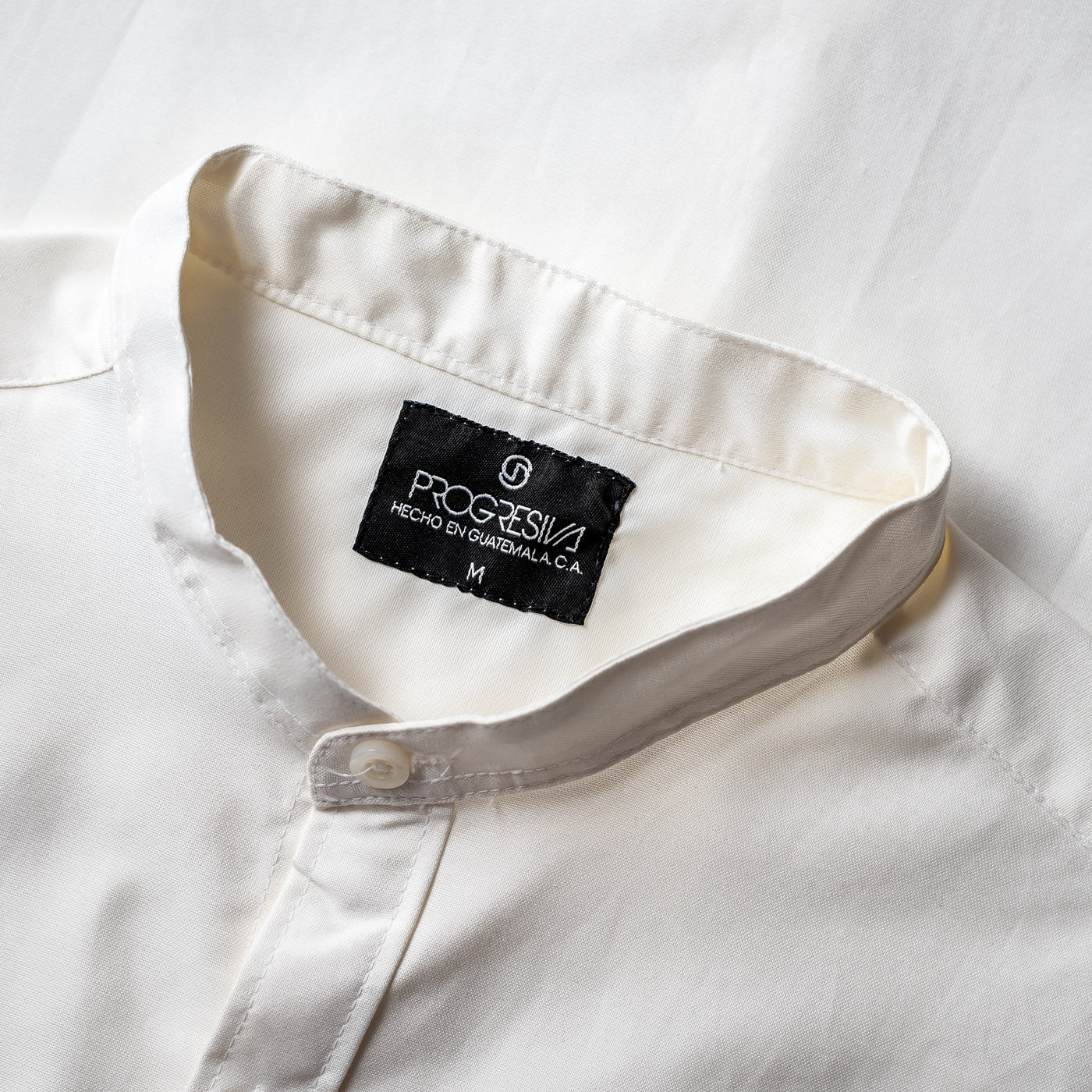 Camisa manga larga - blanco hueso