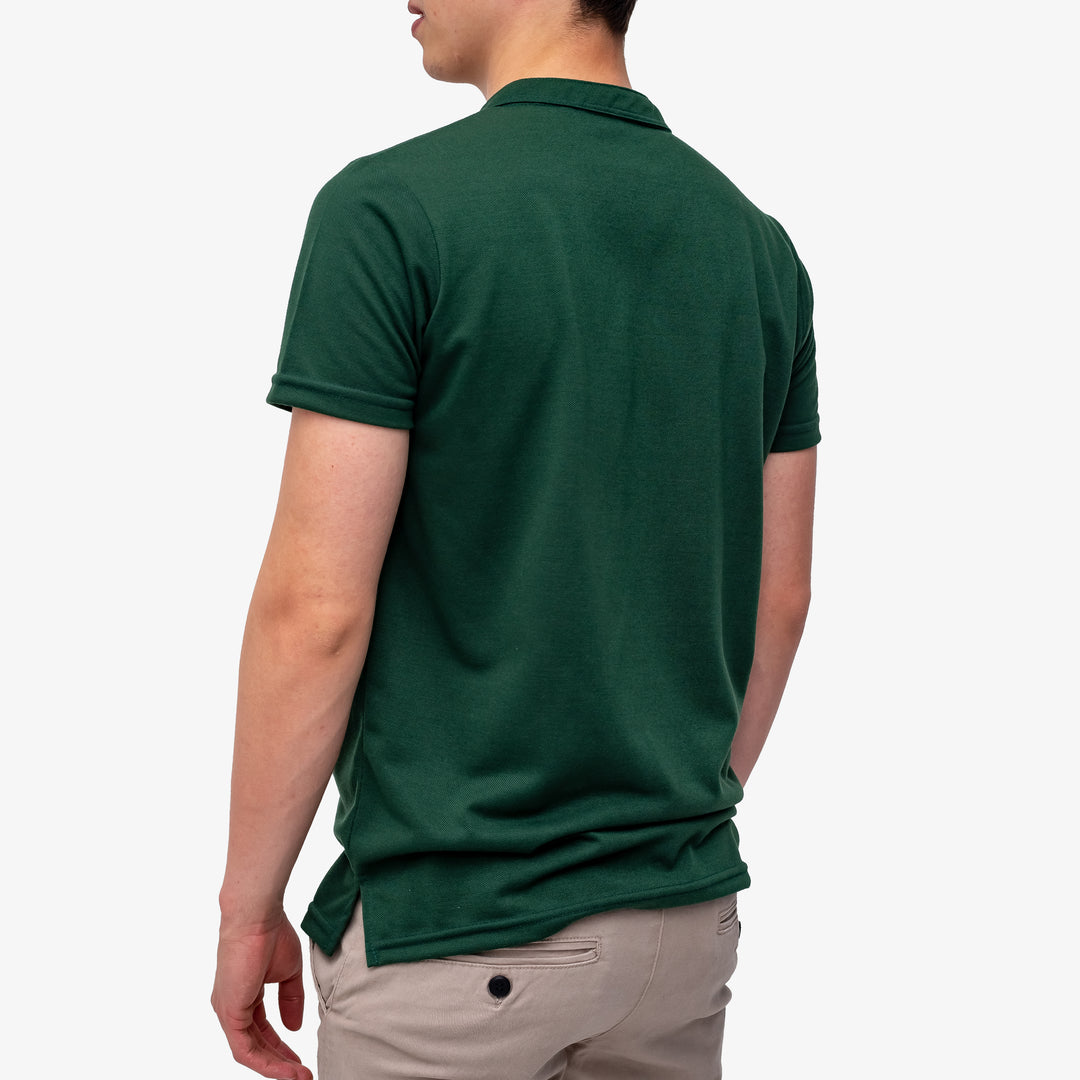Polo cuello mao - Verde