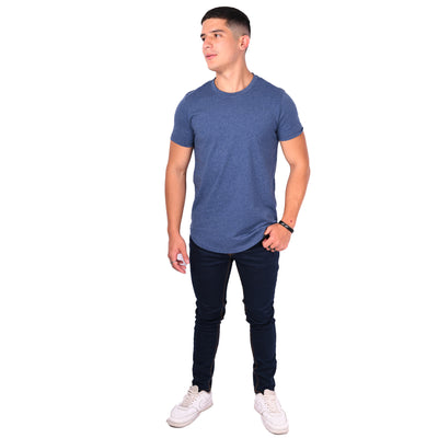 T-Shirt To Go larga - azul