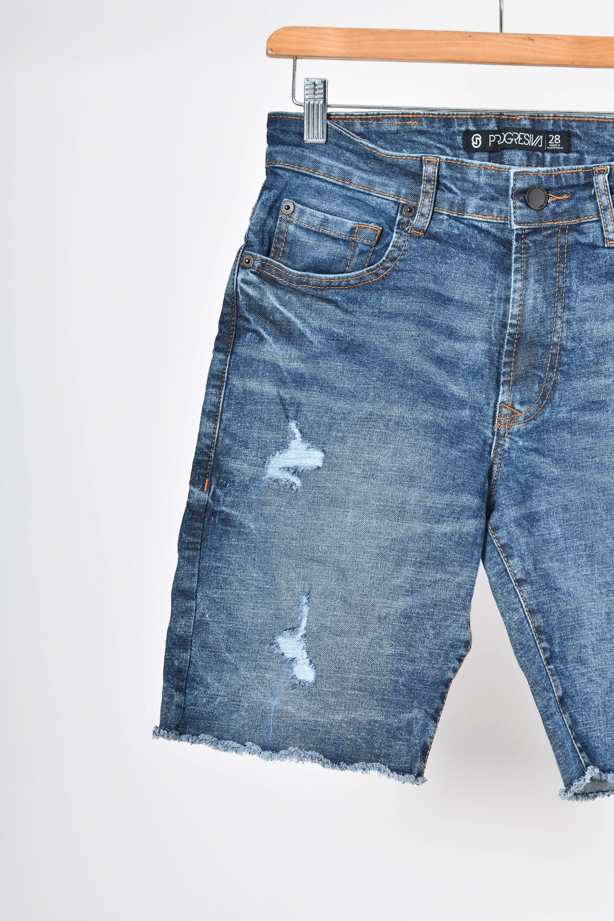 Short de best sale lona para hombre