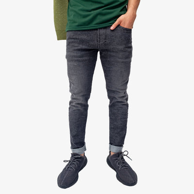 Jeans essential - PALENCIA - skinny gris ceniza