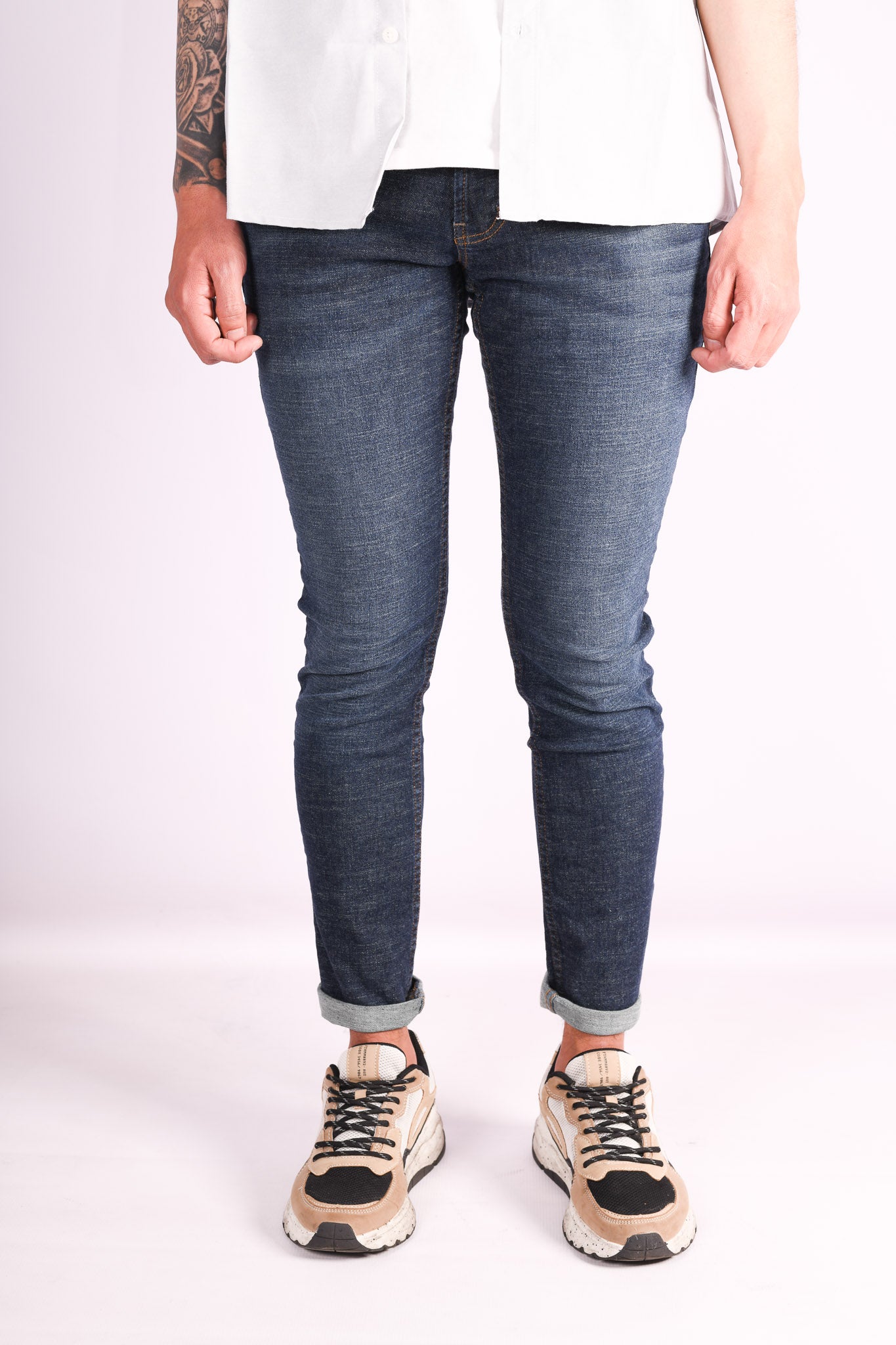Jeans essential - ESQUIPULAS - skinny azul oscuro