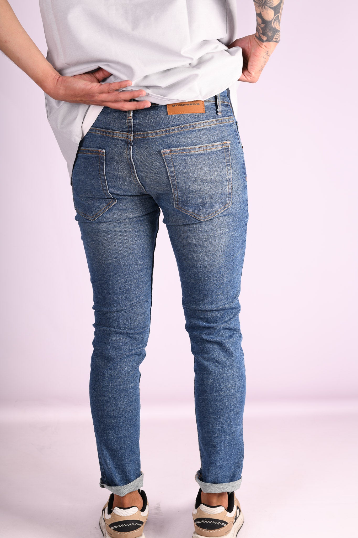 Jeans essential - SAN LUIS - skinny celeste