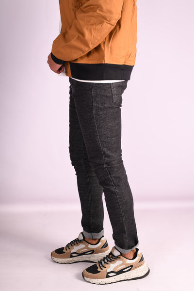 Jeans essential - PALENCIA - skinny gris ceniza
