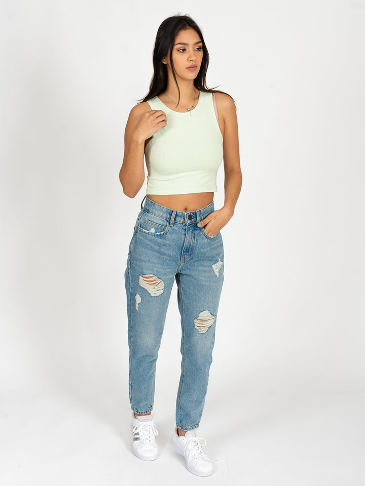 Croptop - verde menta