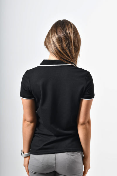 Blusa tipo polo de mujer