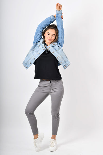 Blusa tipo polo de mujer