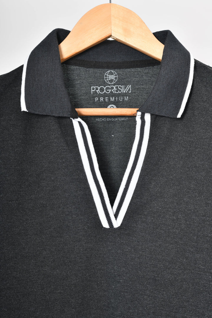 Blusa tipo polo de mujer