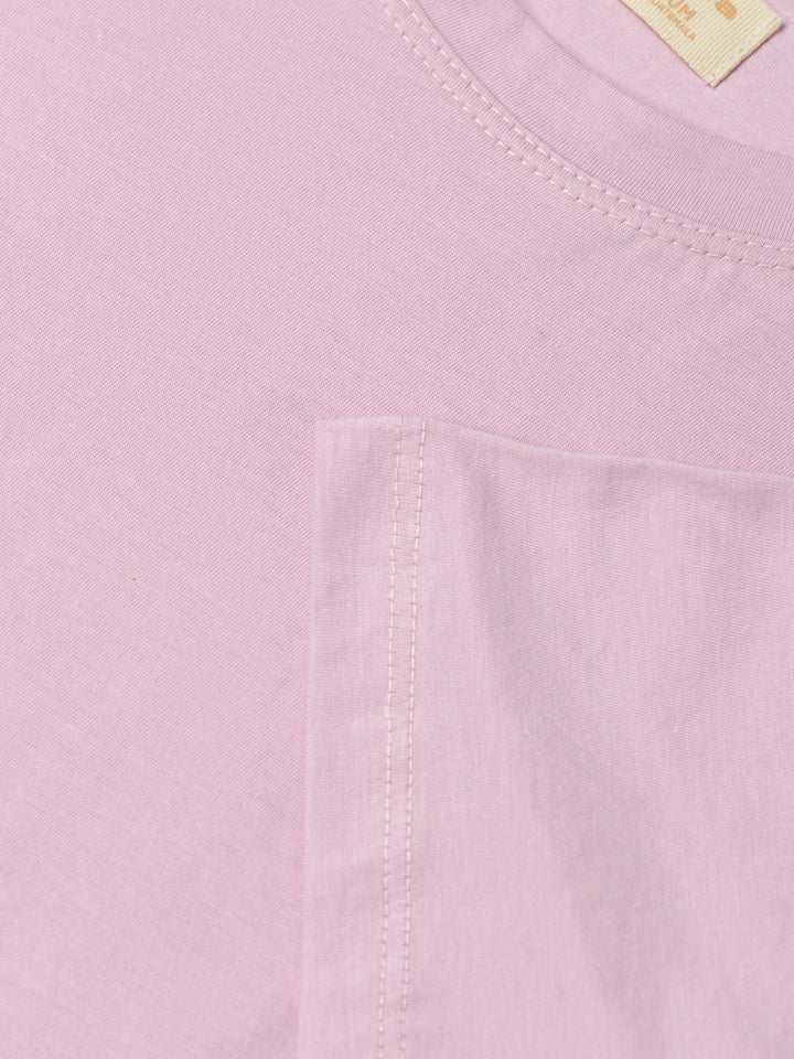 Crop tee - lila
