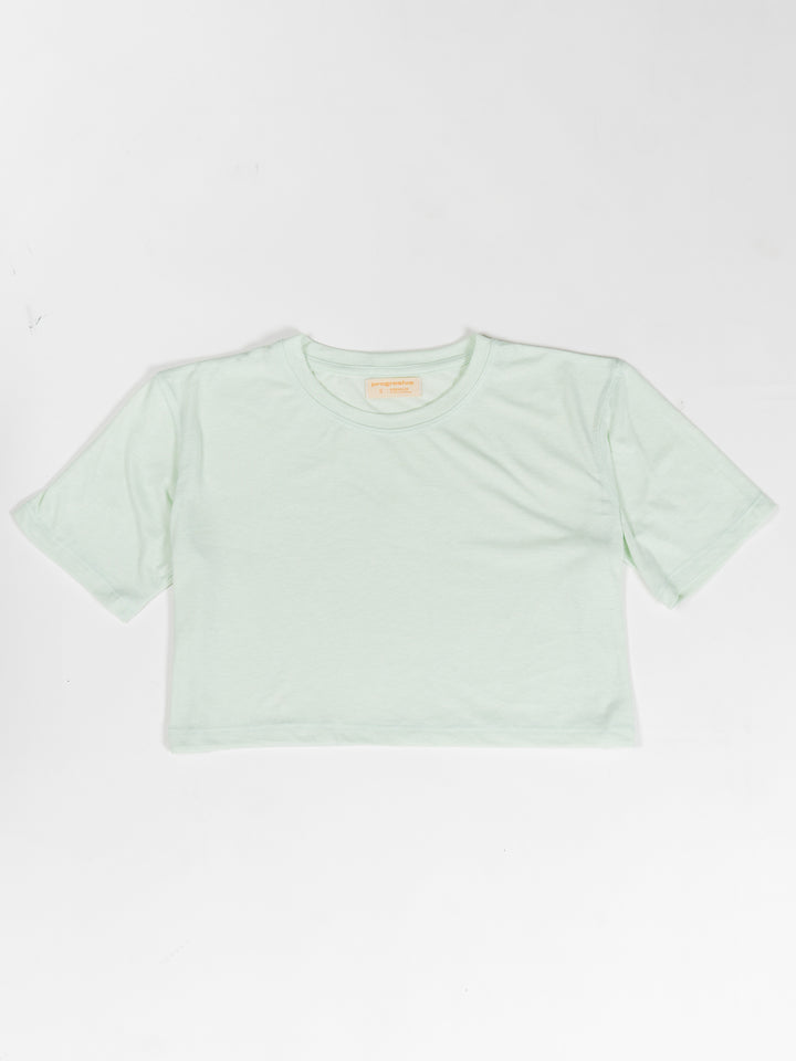 Croptop - verde menta