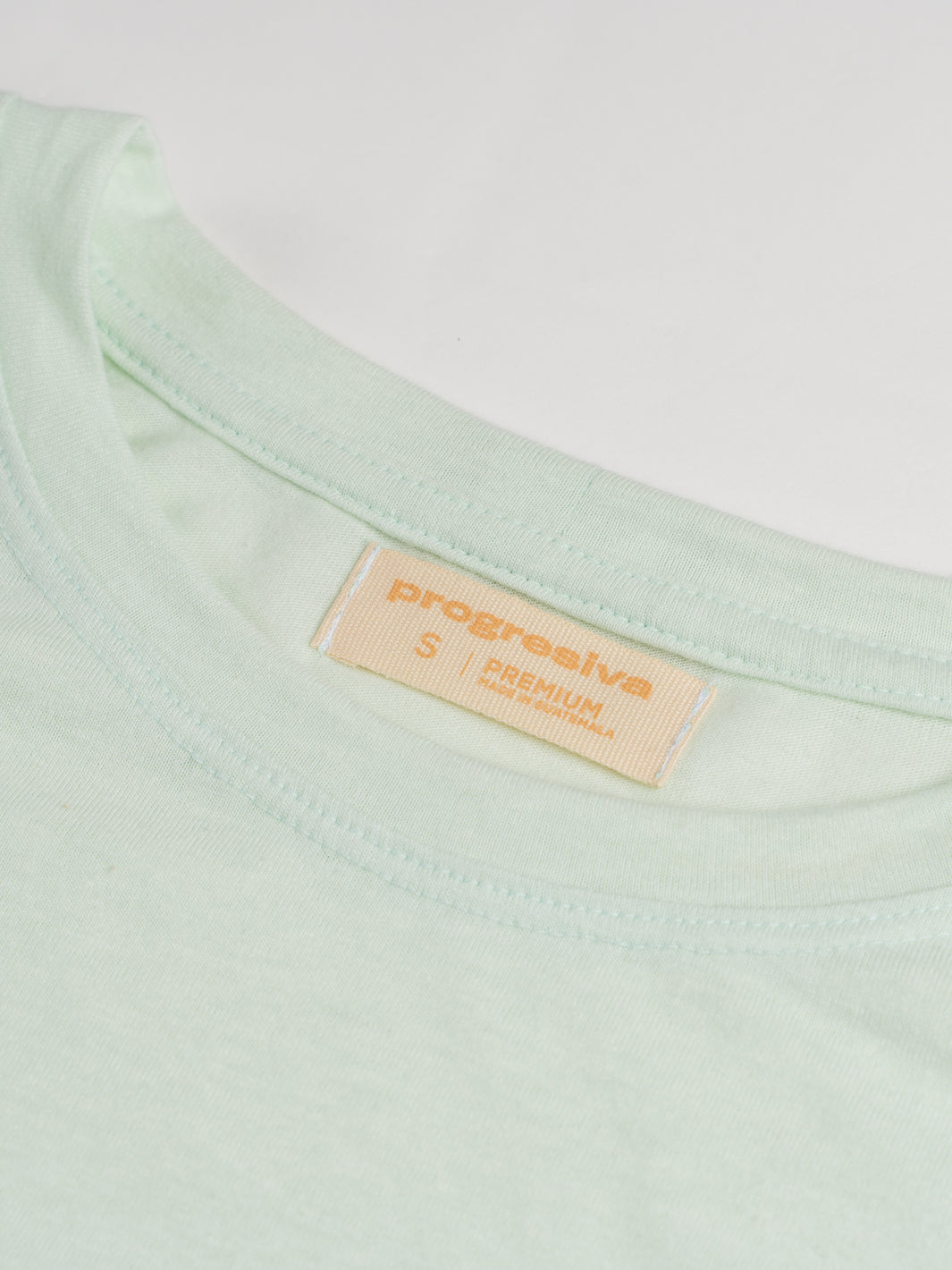 Crop tee - verde menta