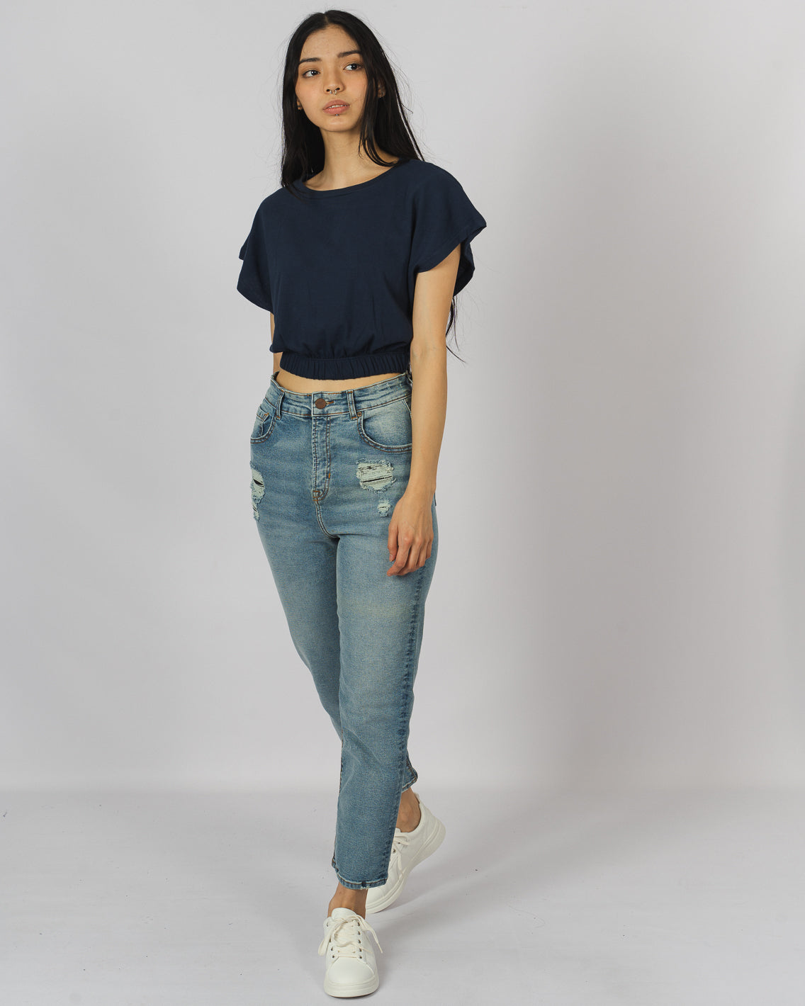 Muscle tee - azul marino