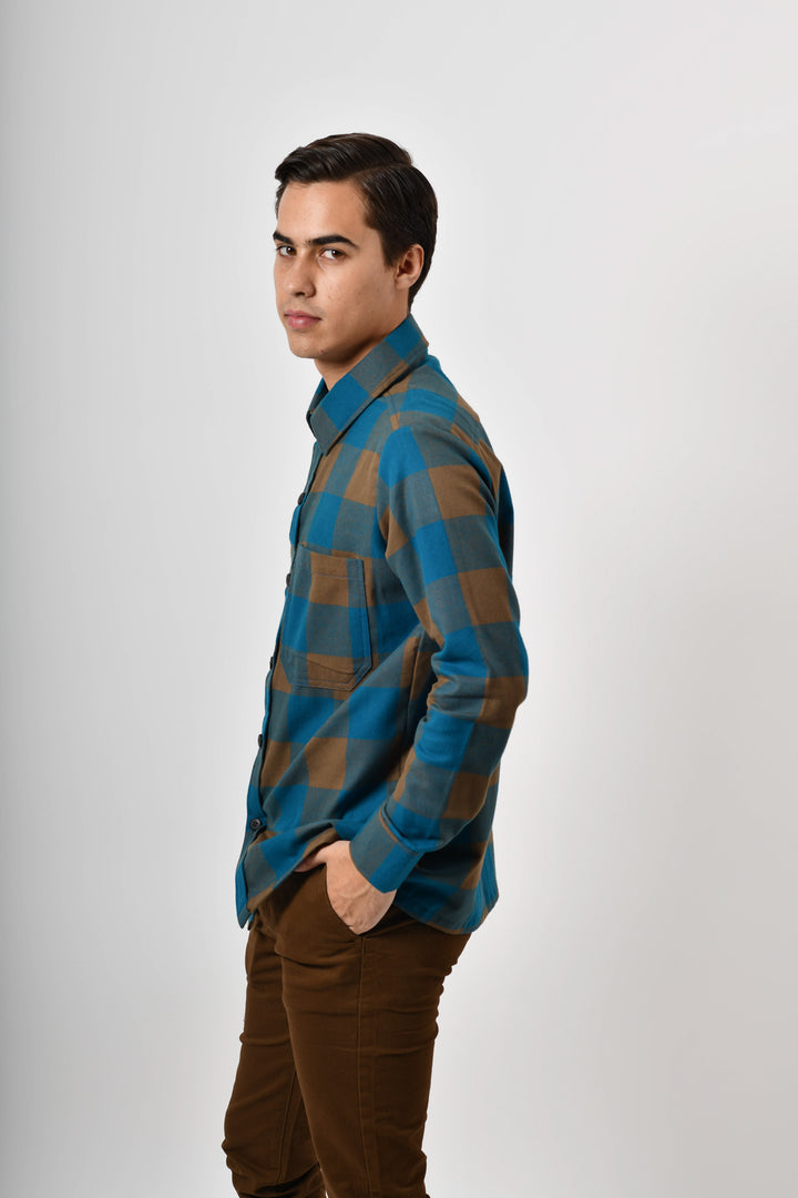Camisa de Franela a cuadros