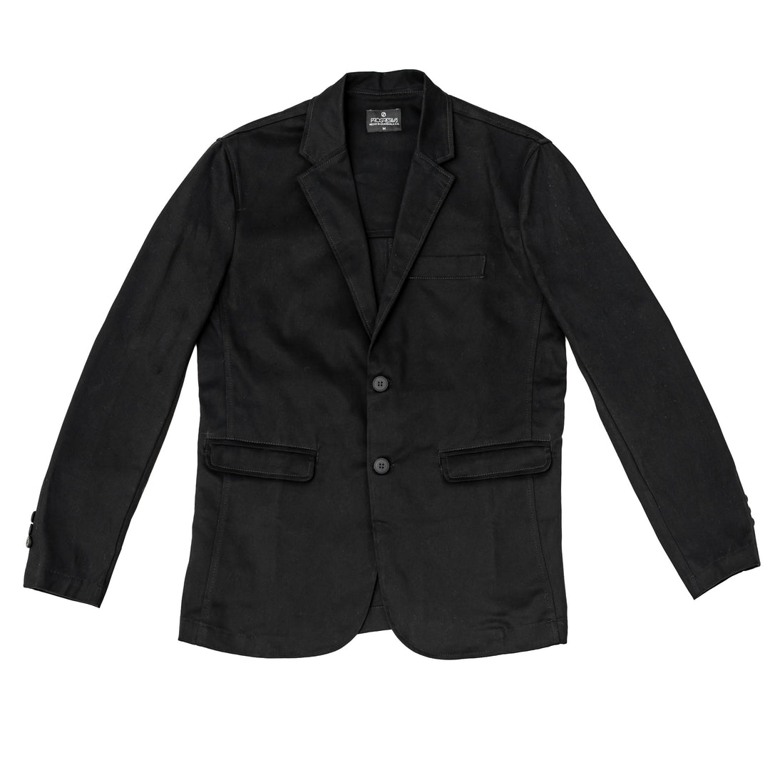 Saco de gabardina - negro