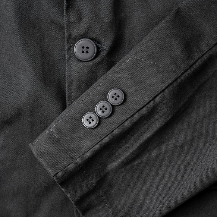 Saco de gabardina - negro