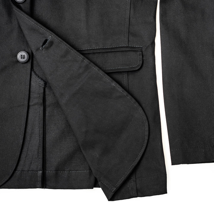 Saco de gabardina - negro