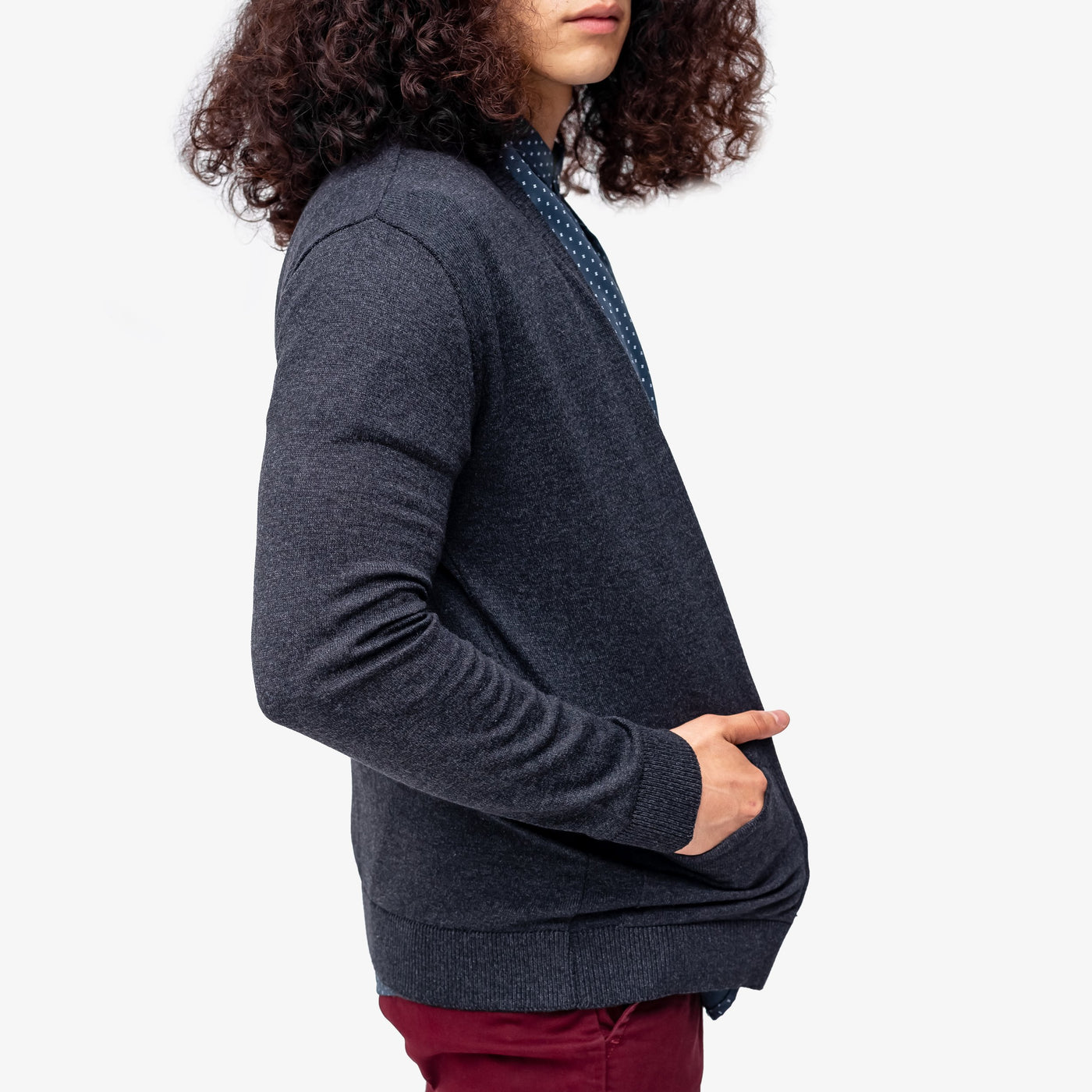 Cardigan - Gris Oscuro