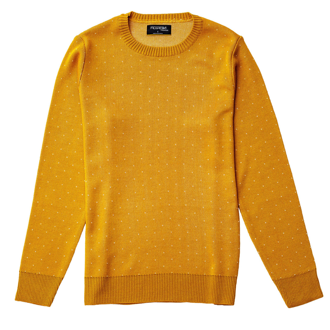 Suéter - puntos amarillo