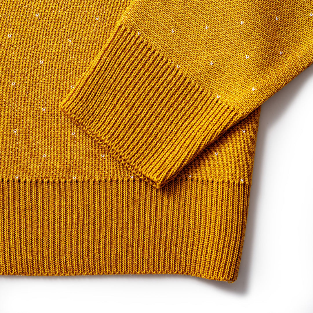 Suéter - puntos amarillo