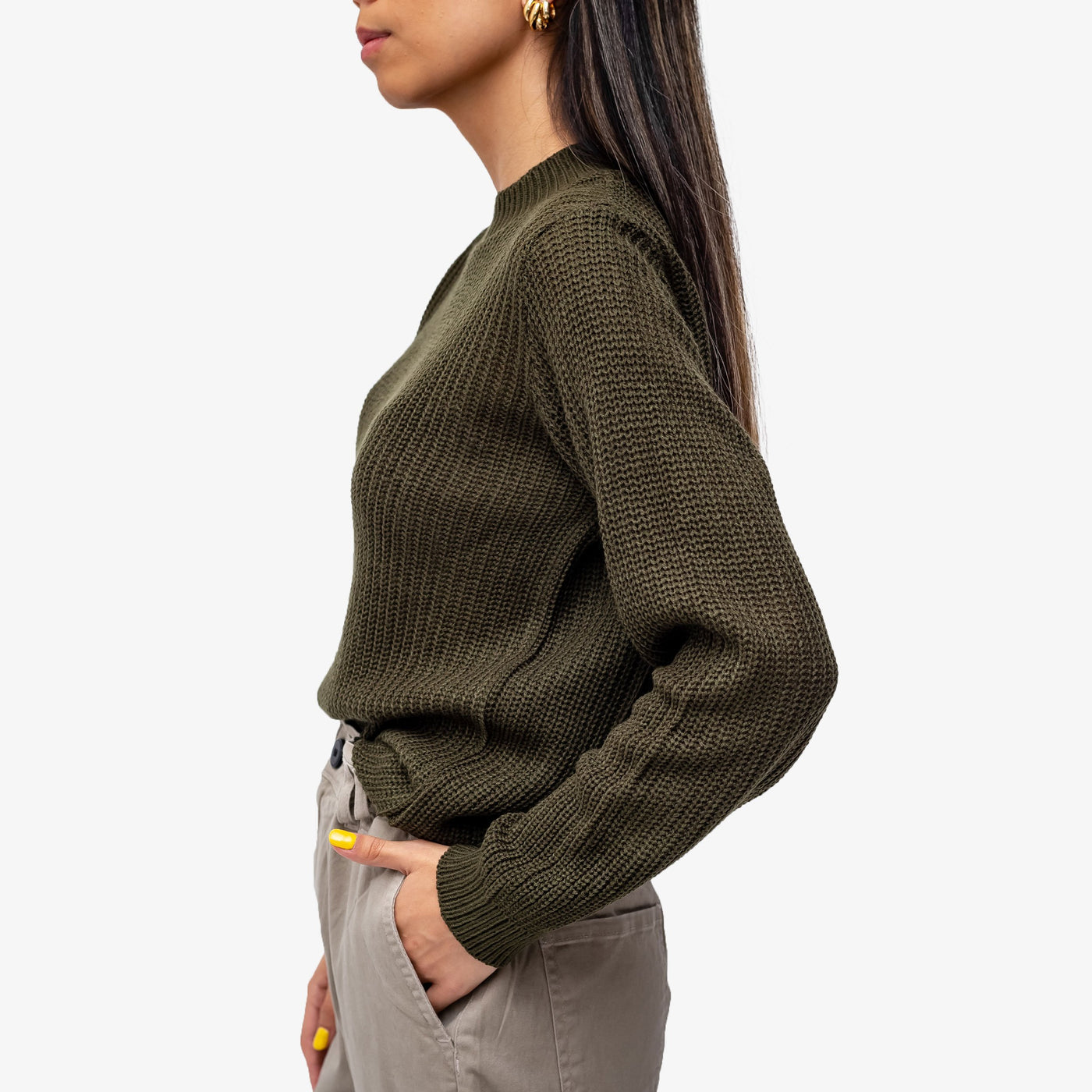 Suéter básico - verde