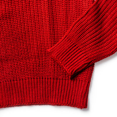 Suéter básico - rojo